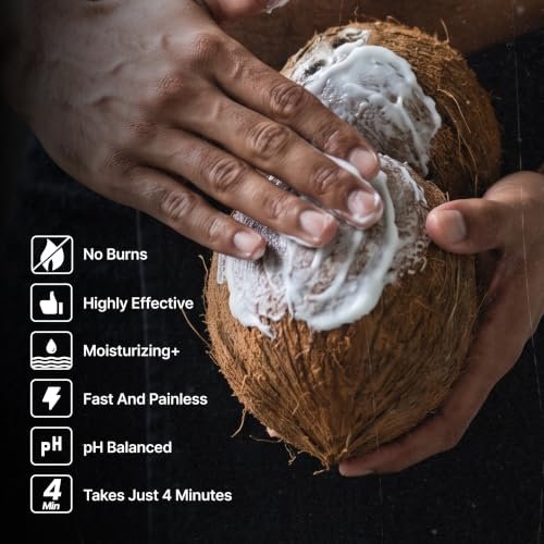 Mannlich Intimate/Private Hair Removal Cream for Men (100 ml) | Painless, Faster, Soothing for Unwanted Coarse Pubic Hair, Suitable For All Skin Types (Pack of 1) - Image 4