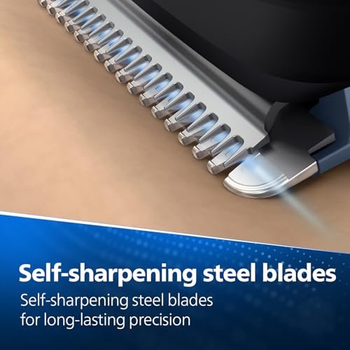 Philips India's No.1 Men's Trimmer* | Lift & Trim Technology | Skin Friendly Beard Trimmer for Men | Effortless Styling | Self-Sharpening Blades | 60 mins runtime | 3 yrs warranty* | BT3325 - Image 4