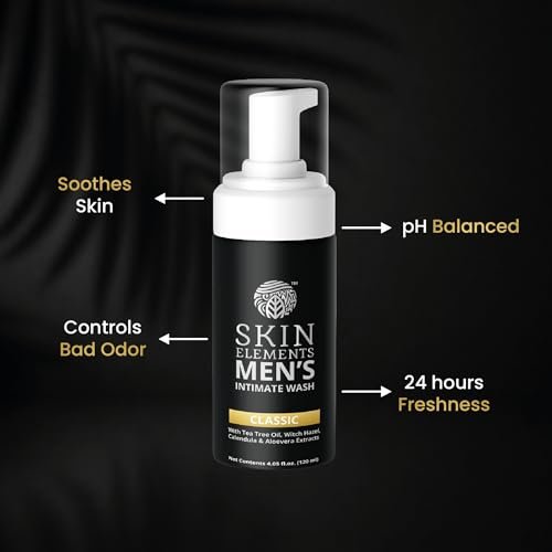 Skin Elements Men’s Intimate Wash JUMBO Pack | With Refill | 420 ml - Image 3
