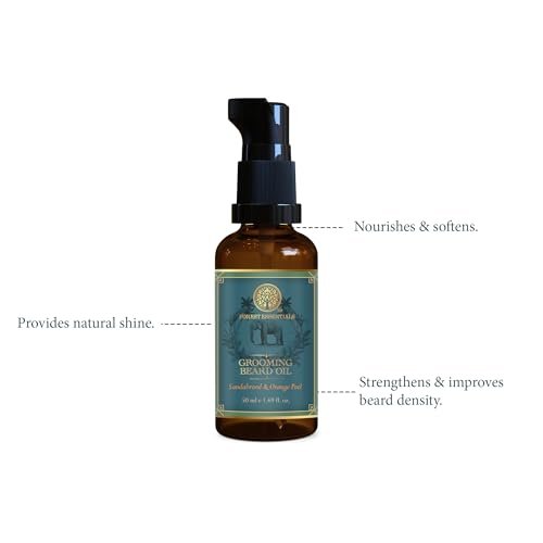 Forest Essentials Grooming Beard Oil | Light, Non-Greasy Ayurvedic Beard Growth Oil | For Daily Use - Image 2