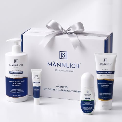 Mannlich Premium Men’s Personal Care Gift Pack Curated for Everyday Grooming and Hygiene
