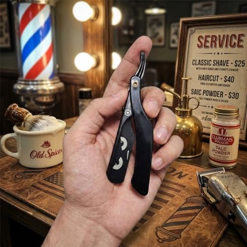Barber Shaving Razor for Men | Chotu angry Pocket Ready and travel companion 5 Inch Size (Chotu angry) - Image 3