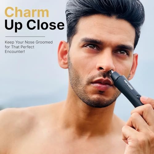 Menhood Up-Down Package 1.0 Pro - Trimmer 1.0 Pro Black, The Nosar-Nose & Ear Hair Trimmer, The Baller (Balls Spray), Pre-Trim Gel | Travel Essentials Gift For Him | Grooming Kit (Bubble Gum) - Image 3
