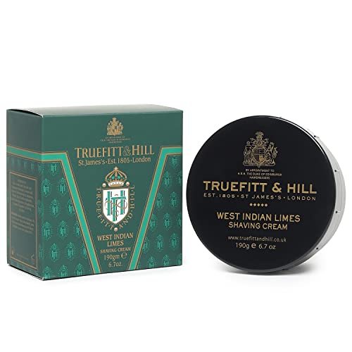 Truefitt & Hill Trafalgar Shaving Cream For men | 190gm - Bowl |All Skin Type | Glycerine based |Smooth Razor Glide|Rich Lather|Contains Essential Oils | All Natural - Image 4