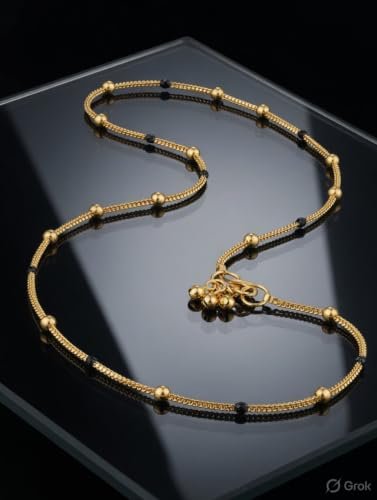 Women's Imitation Anklet Payal - Traditional Chain Anklet for Women and Girls Elegant Daily Wear Ethnic Fashion Jewelry - Image 4