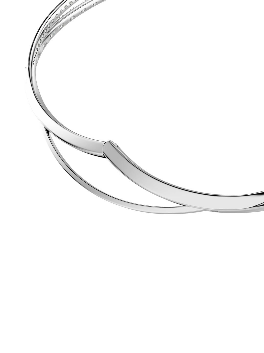 SWAROVSKI Rhodium-Plated Open Necklace - Image 2