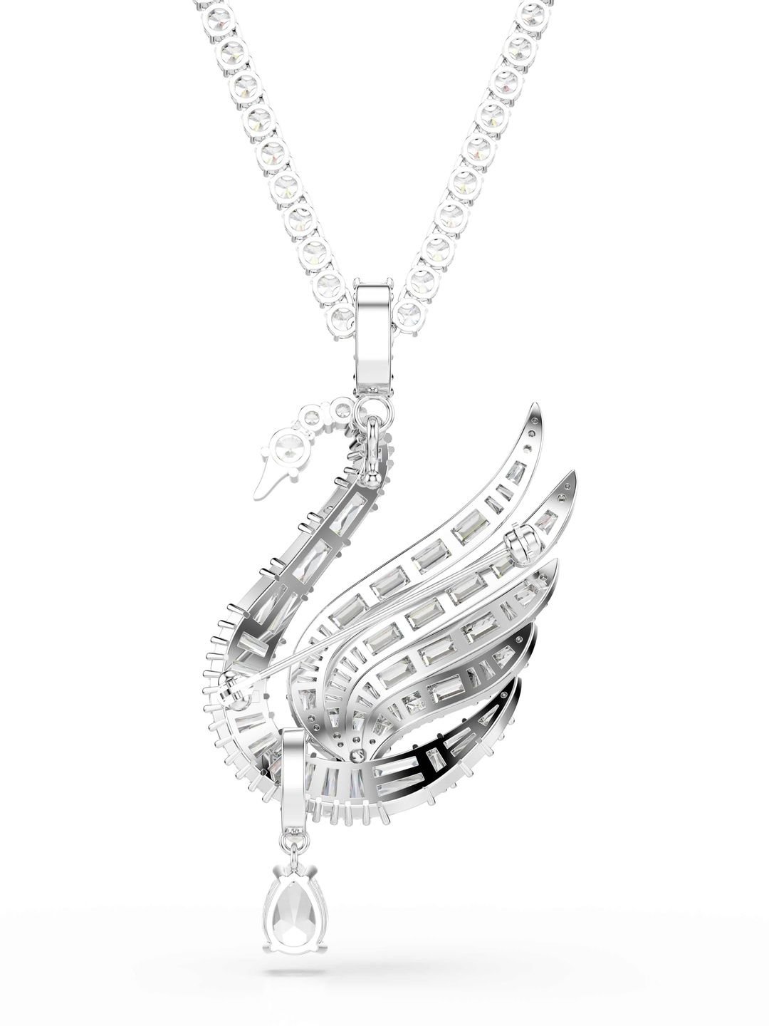 SWAROVSKI Rhodium-Plated Necklace - Image 3