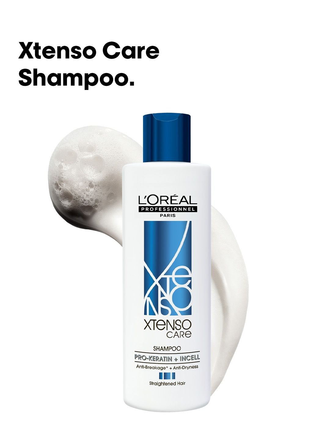 LOreal Professionnel LOreal Professionnel Xtenso Care Shampoo for Frizz-Free, Smooth & Manageable Hair - 250ml