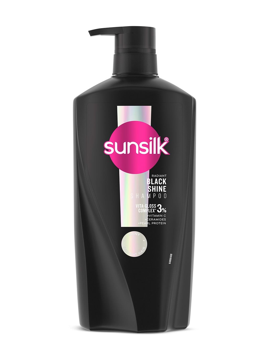 Sunsilk Radiant Black Shine Shampoo - 650 ml - Image 2