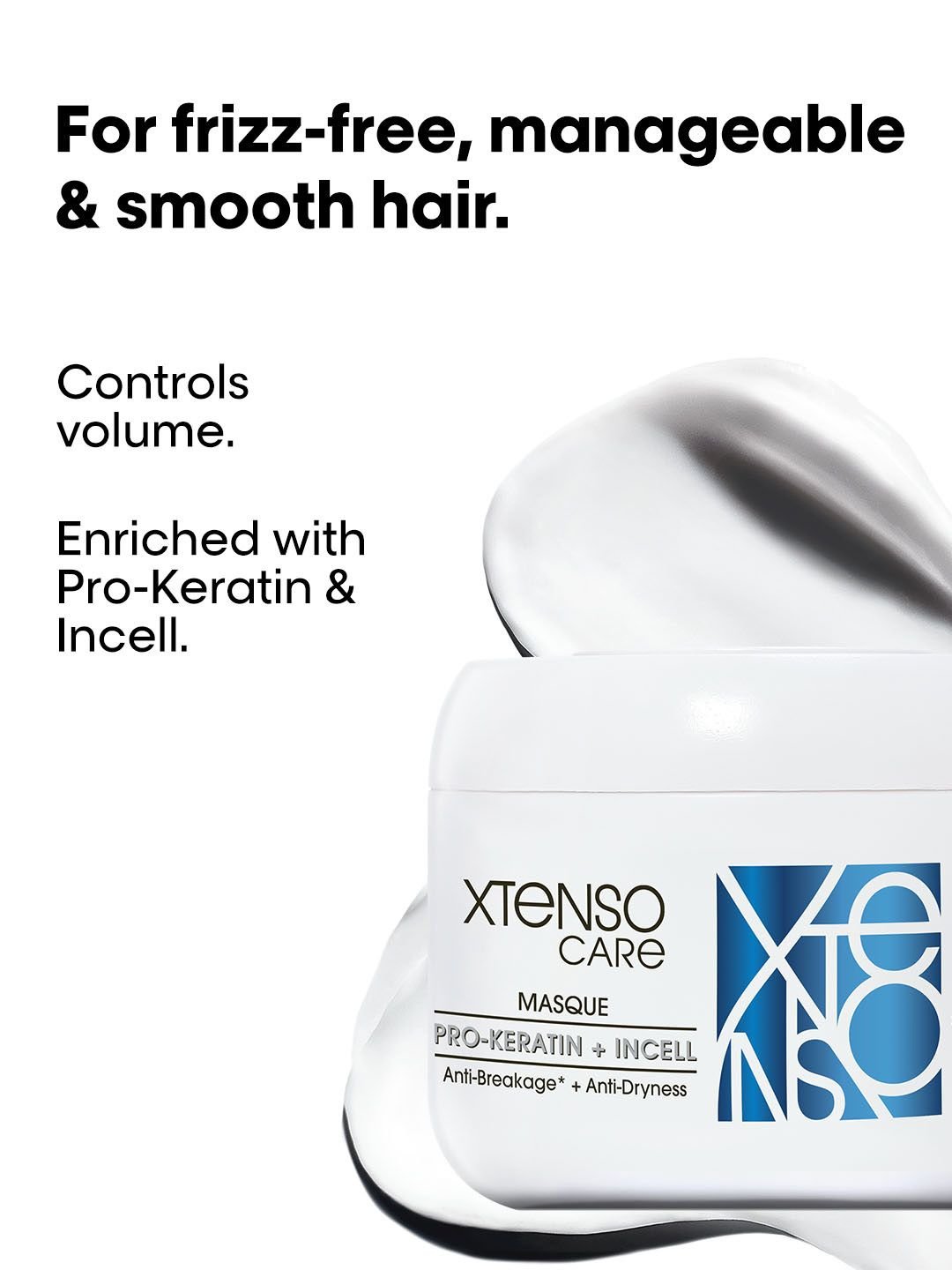 LOreal Professionnel Xtenso Care Pro-Keratine Shampoo, Masque & Serum Combo - Image 3