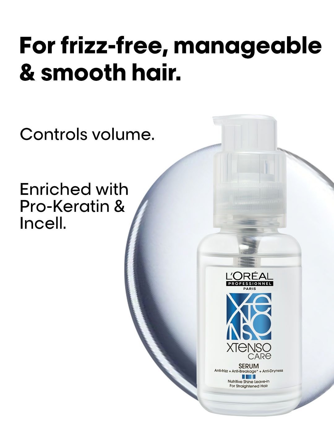 LOreal Professionnel Xtenso Care Pro-Keratine Shampoo, Masque & Serum Combo - Image 4