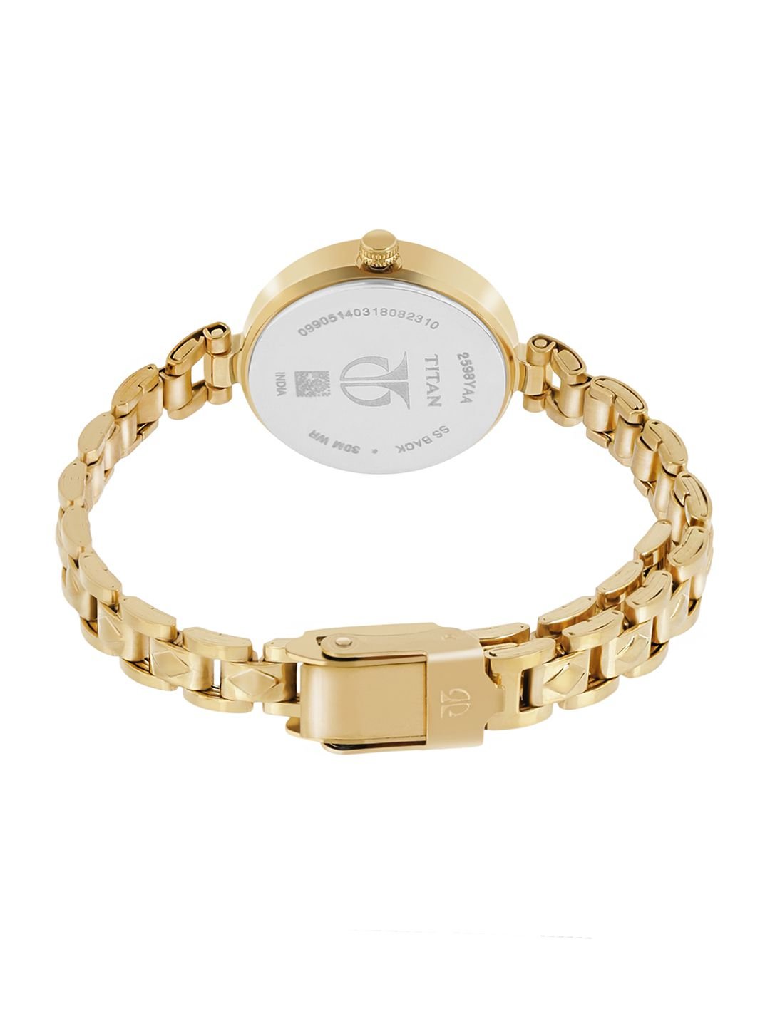 Karishma Quartz Analog With Champagne Dial Watch For Women - Nm2598ym01 - Image 4
