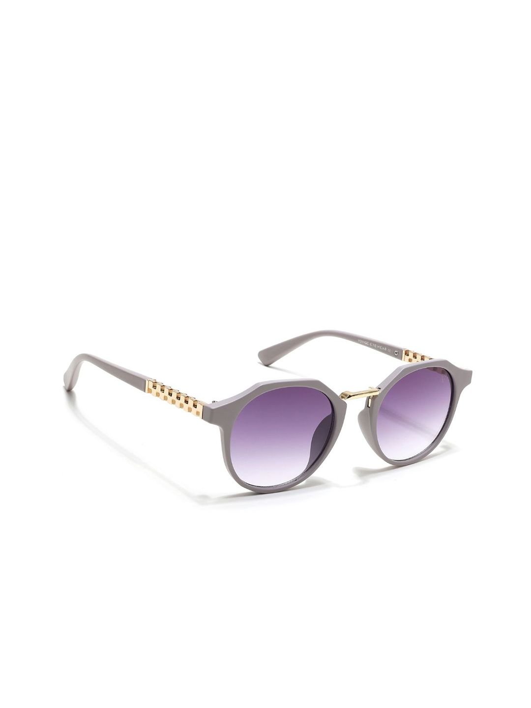 Women Round Sunglasses with UV Protected Lens 15034MG6429 - Image 2