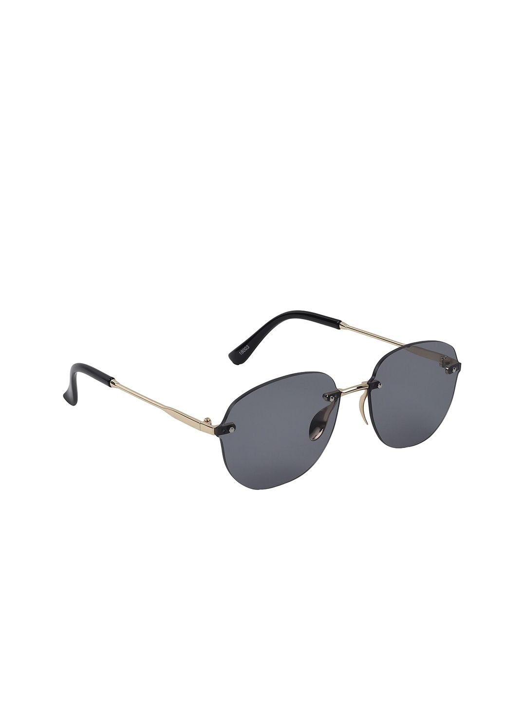 DressBerry X fwd Women Black Round Sunglasses with UV Protected Lens-6005 brown - Image 2