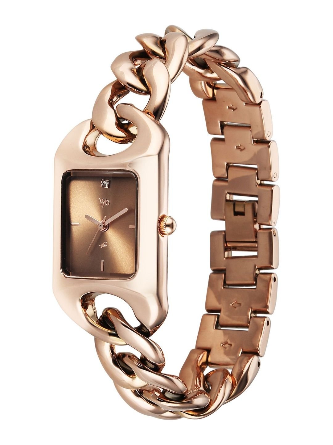 Fastrack Girls Vyb Prodigy Quartz Analog Mocha Brown Dial Watch - FV60125WM02W - Image 3