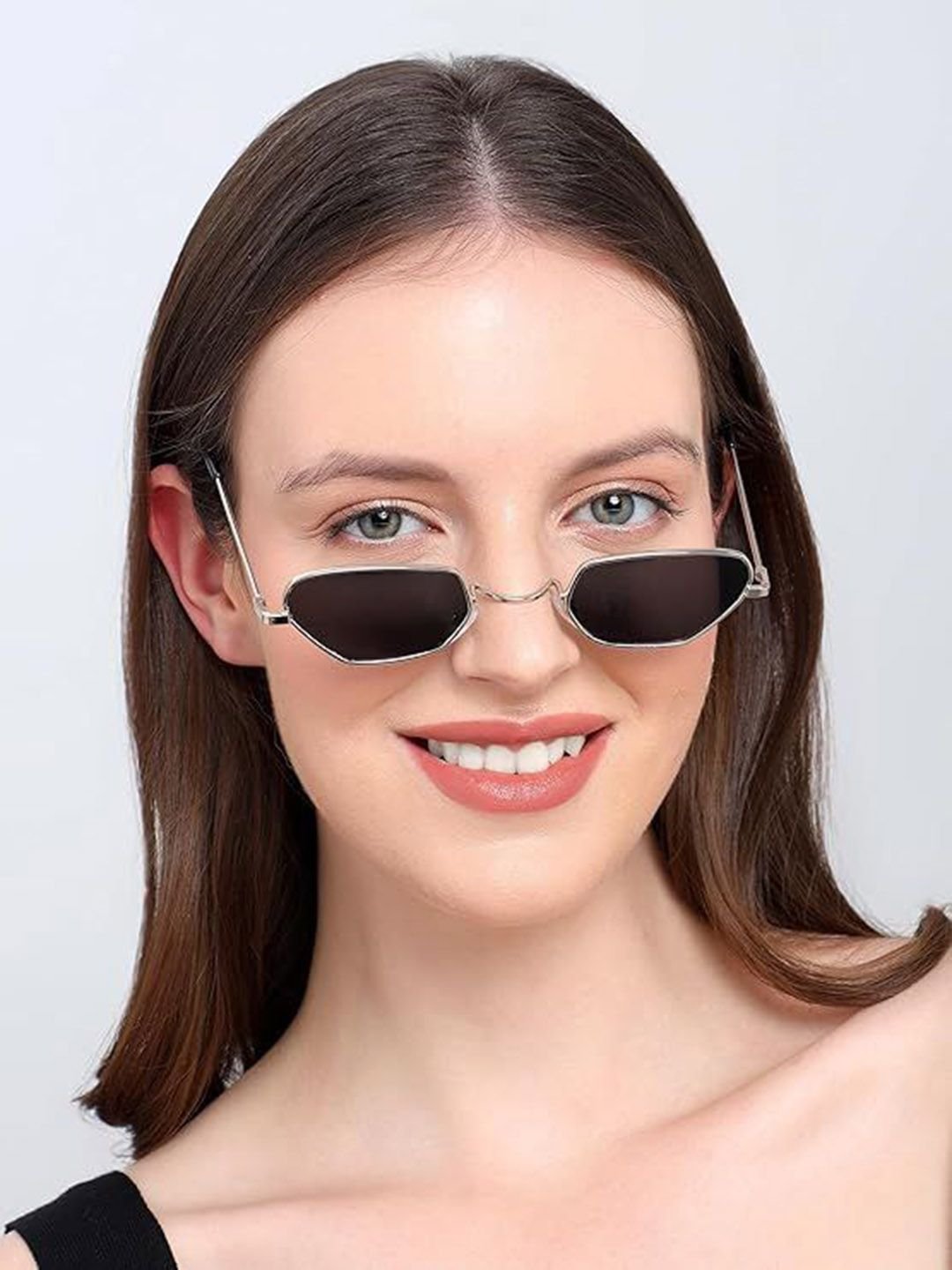KRILLEN SHADES Women Square Sunglasses with UV Protected Lens