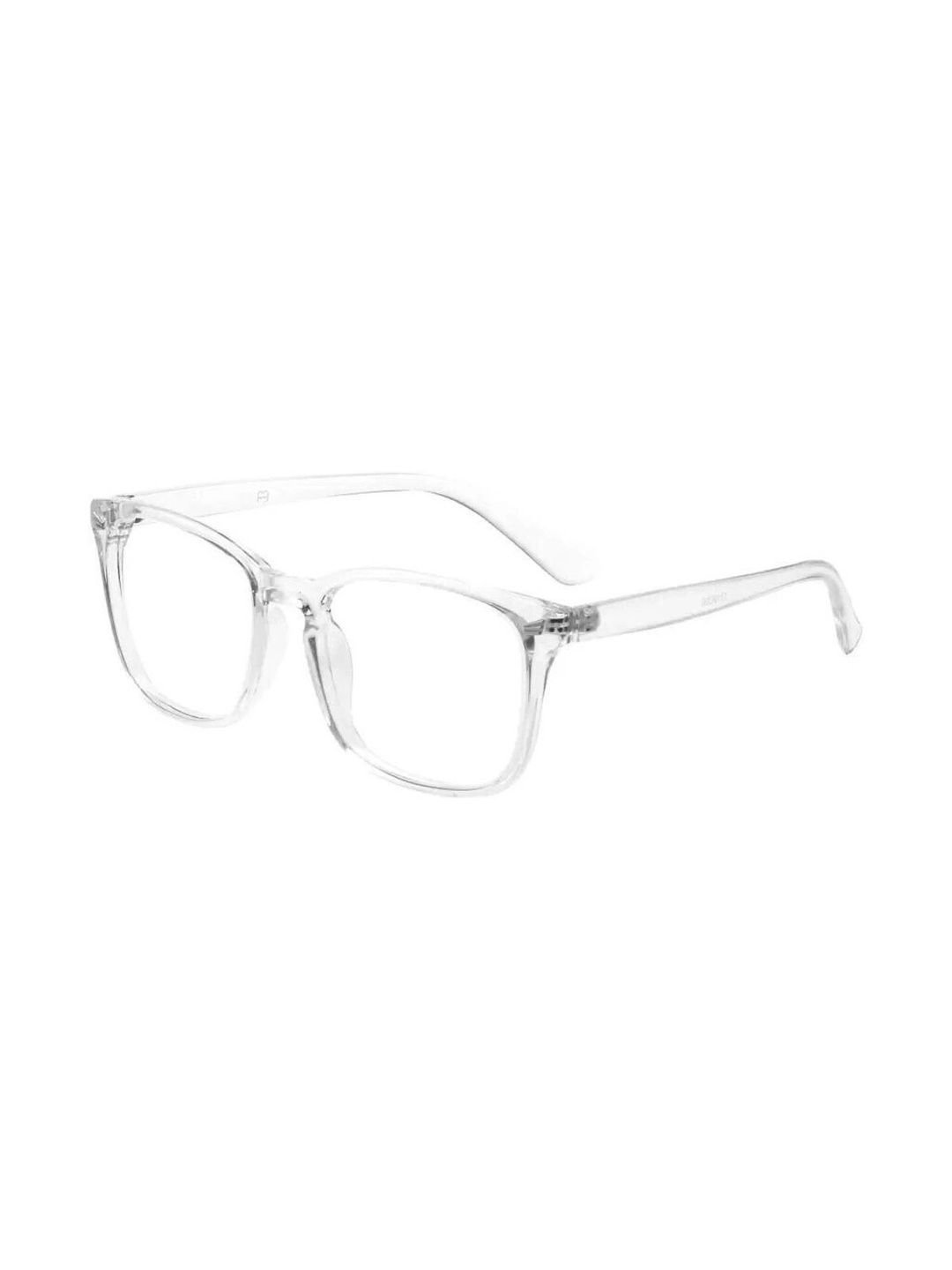 Brostin Unisex Clear Square Sunglasses with