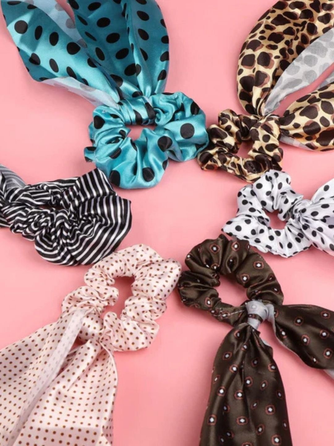 DressBerry Women Set of 6 Ponytail Holders