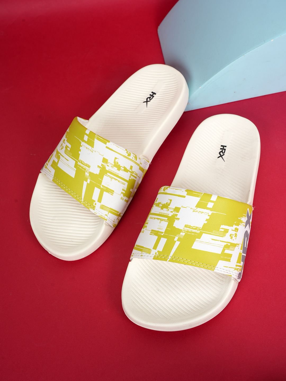 Hrithik Roshan HRX by Hrithik Roshan Unisex Printed Sliders