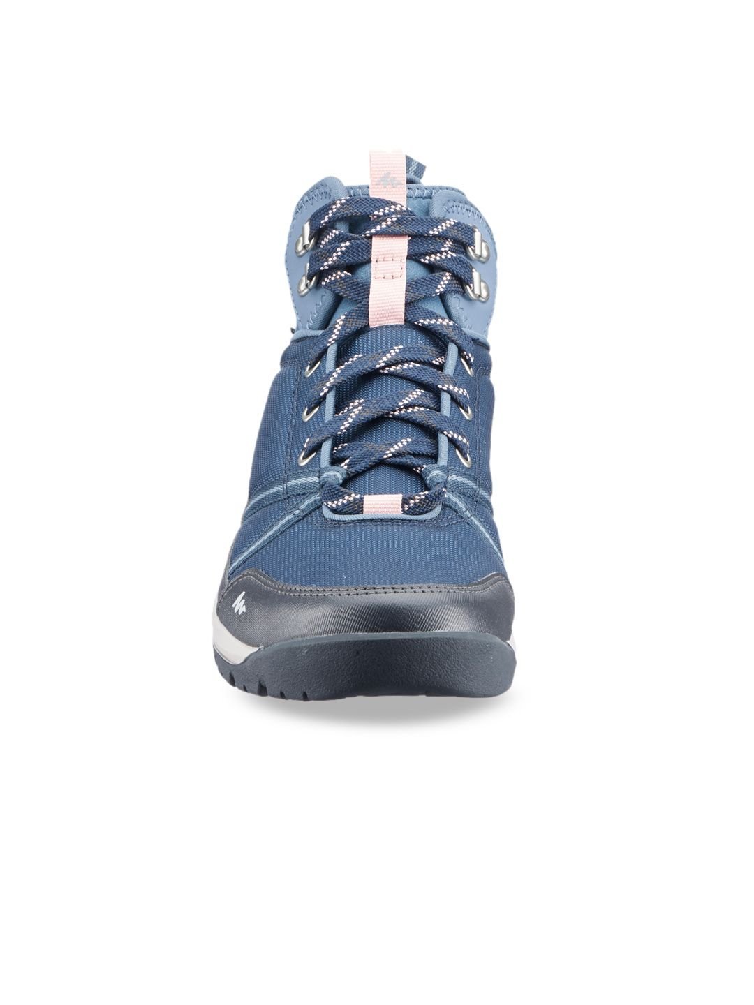 Decathlon Quechua - Women Blue Grey NH100 Waterproof Hiking Shoes - Image 3