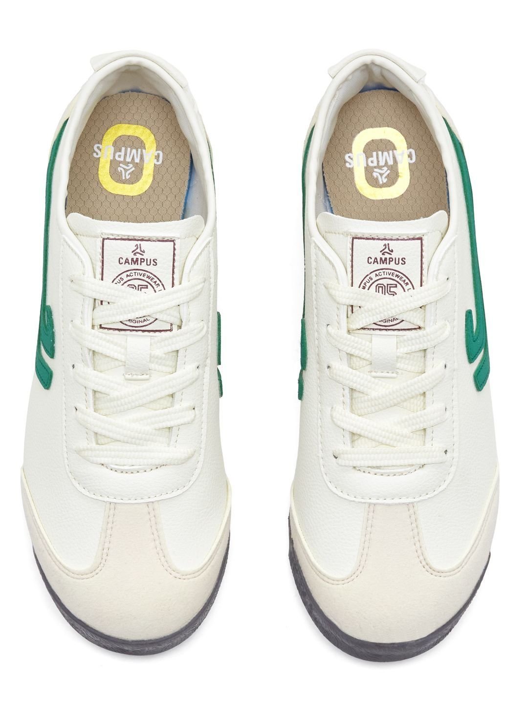 Campus VIBRO Women Colourblocked PU Sneakers - Image 4