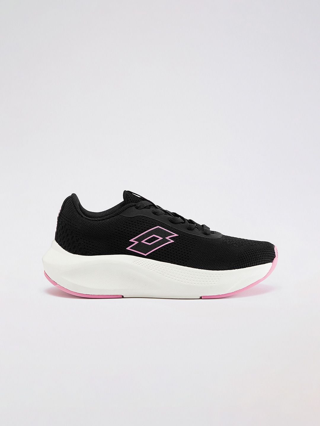 Lotto Women Xwift Knit Black Running Shoes - Image 2