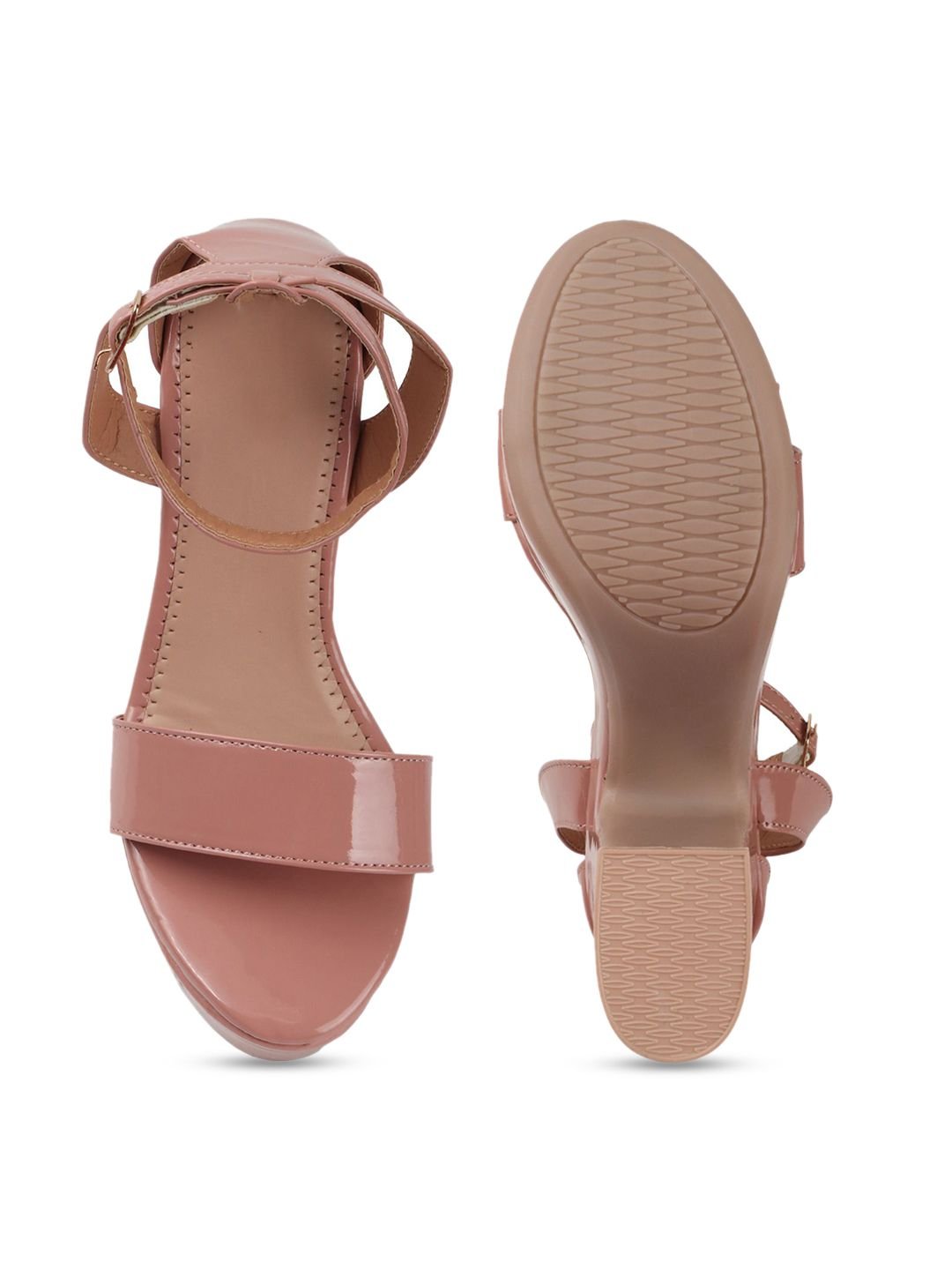 SIRDENILL Women Fancy And Comfortable Block Heel Open Toe Sandals - Image 4