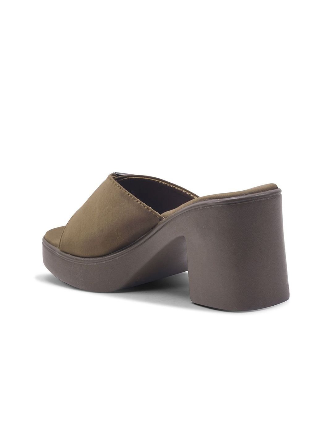 JM Looks Classic Buckle Strap Heels With Modern Design And Chunky Heel - Image 3