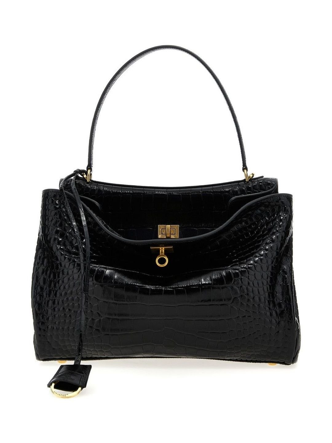 Balenciaga Black Rodeo Tote Bag