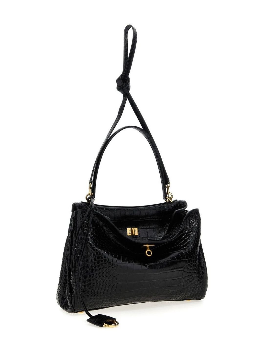 Balenciaga Black Rodeo Tote Bag - Image 3