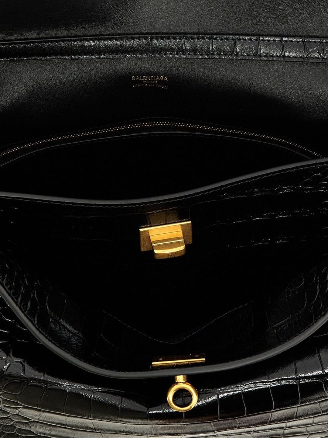 Balenciaga Black Rodeo Tote Bag - Image 4