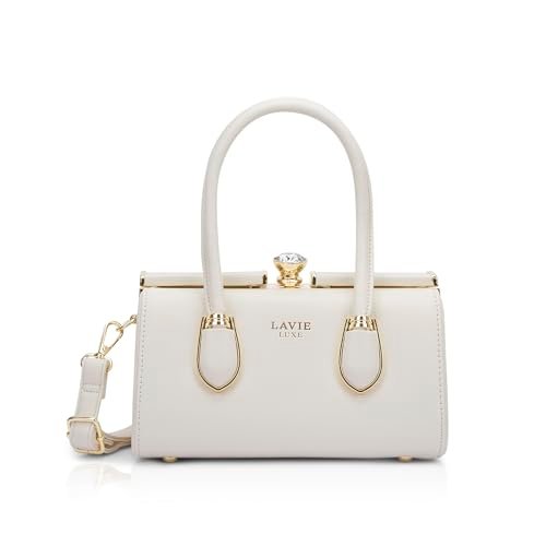 Lavie Luxe Women's Dazzem26 Frame Satchel Handbag | Satchel Bag For Work | Ladies Purse | Stylish Shoulder Bag | Gift For Women