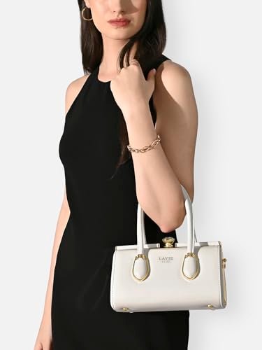 Lavie Luxe Women's Dazzem26 Frame Satchel Handbag | Satchel Bag For Work | Ladies Purse | Stylish Shoulder Bag | Gift For Women - Image 2