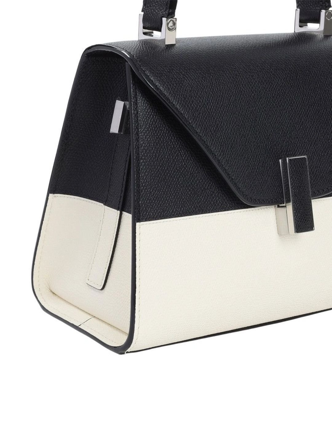 Valextra BlackWhite Iside Satchel - Image 3