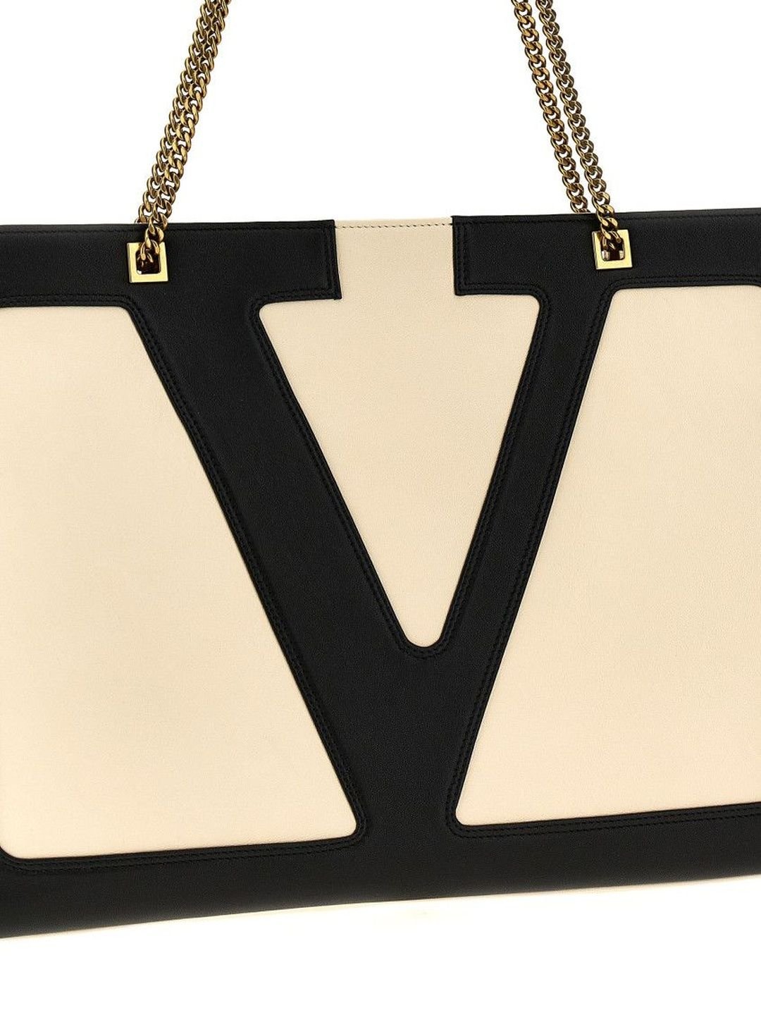 Valentino Garavani Blackwhite Viva Superstar Tote Bag - Image 3