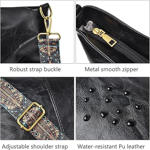 INOVERA (LABEL) Sling Bag for Women | Crossbody Shoulder Bags With Adjustable Strap | Stylish Hobo Handbag - Image 4