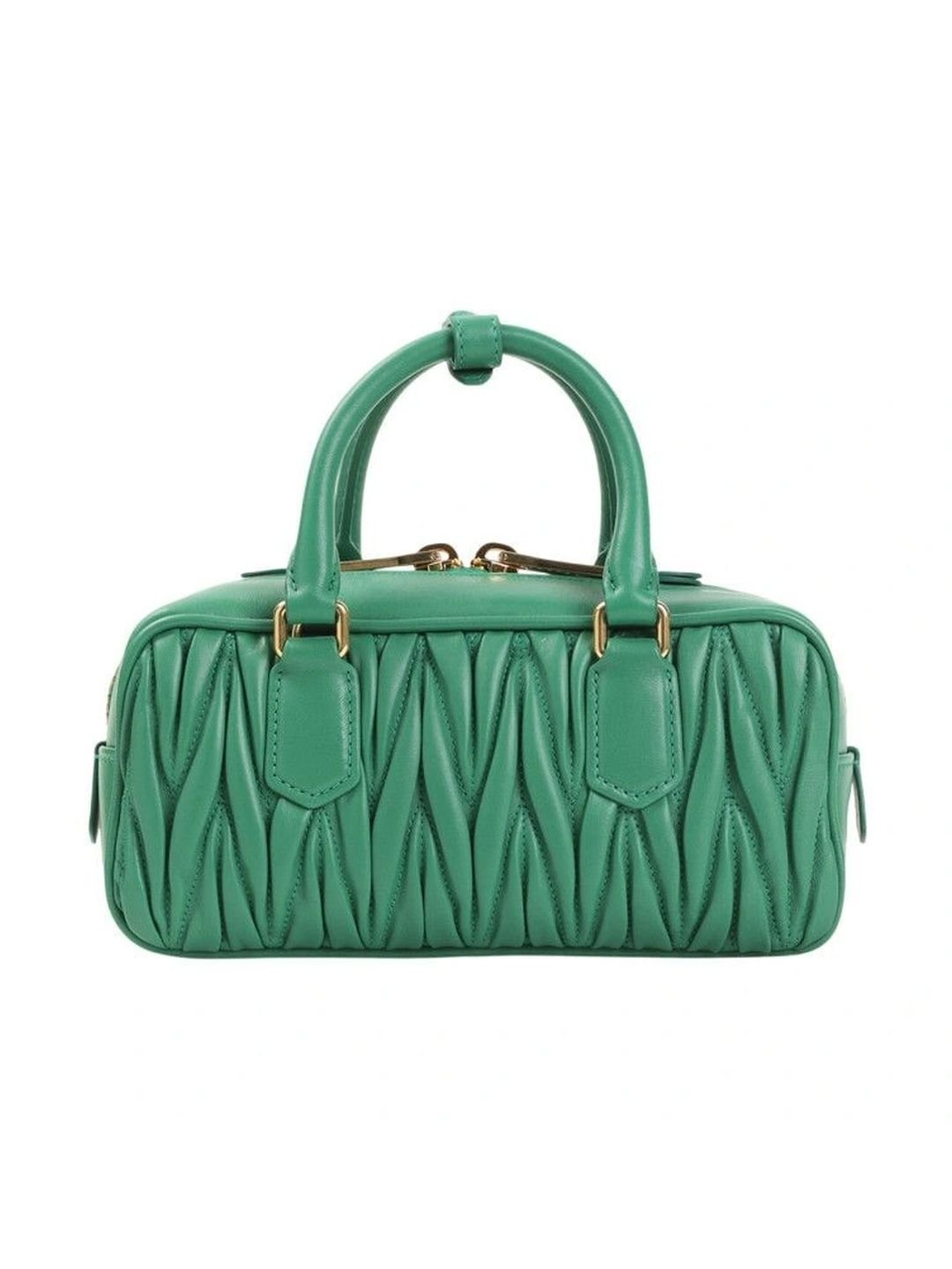 Miu Miu Green Arcadie Mini Satchel - Image 2