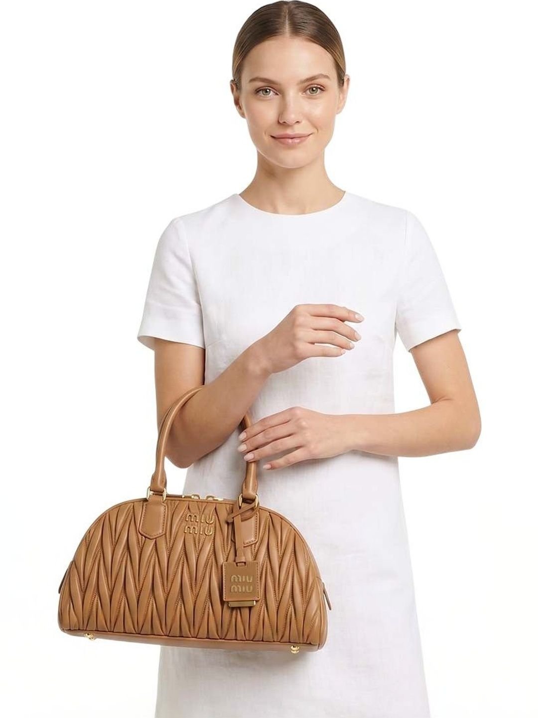Brown Arcadie Medium Duffle Bag - Image 3