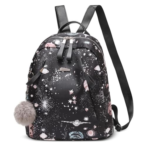 MOCA Fashionable Casual Nylon Backpack for Womens Girls M Size Multipurpose BagPack Travel, Casual, College, Office, Work, Diwali Gift Bag Women