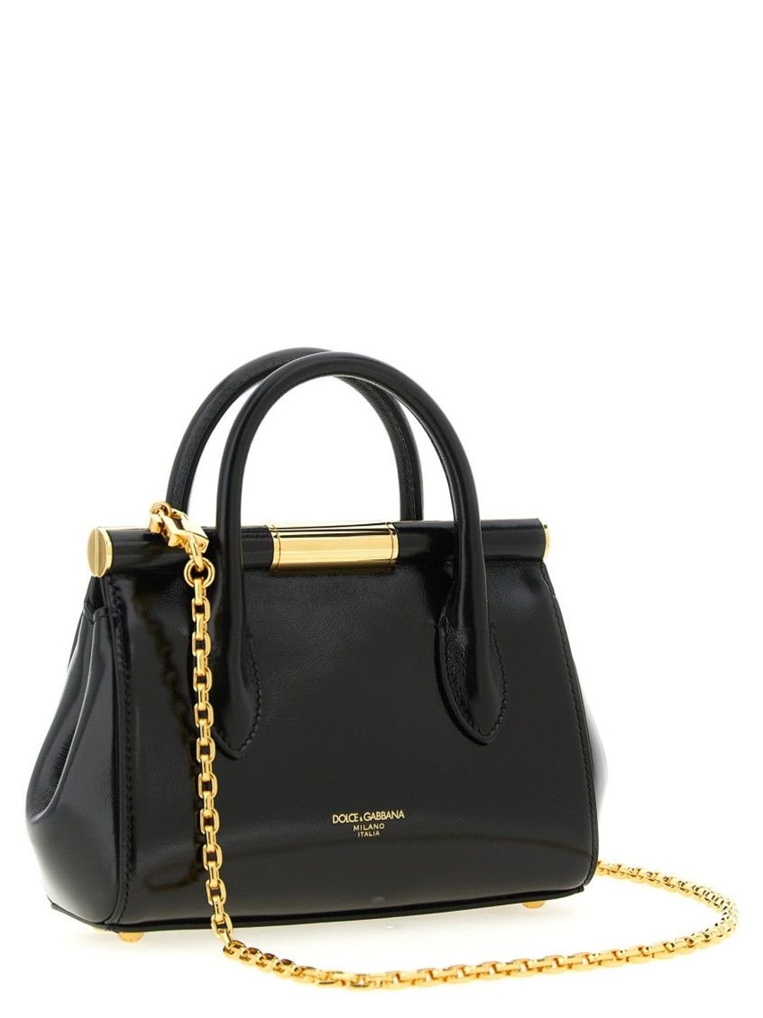 Dolce & Gabbana Black Marlene Mini Satchel - Image 2