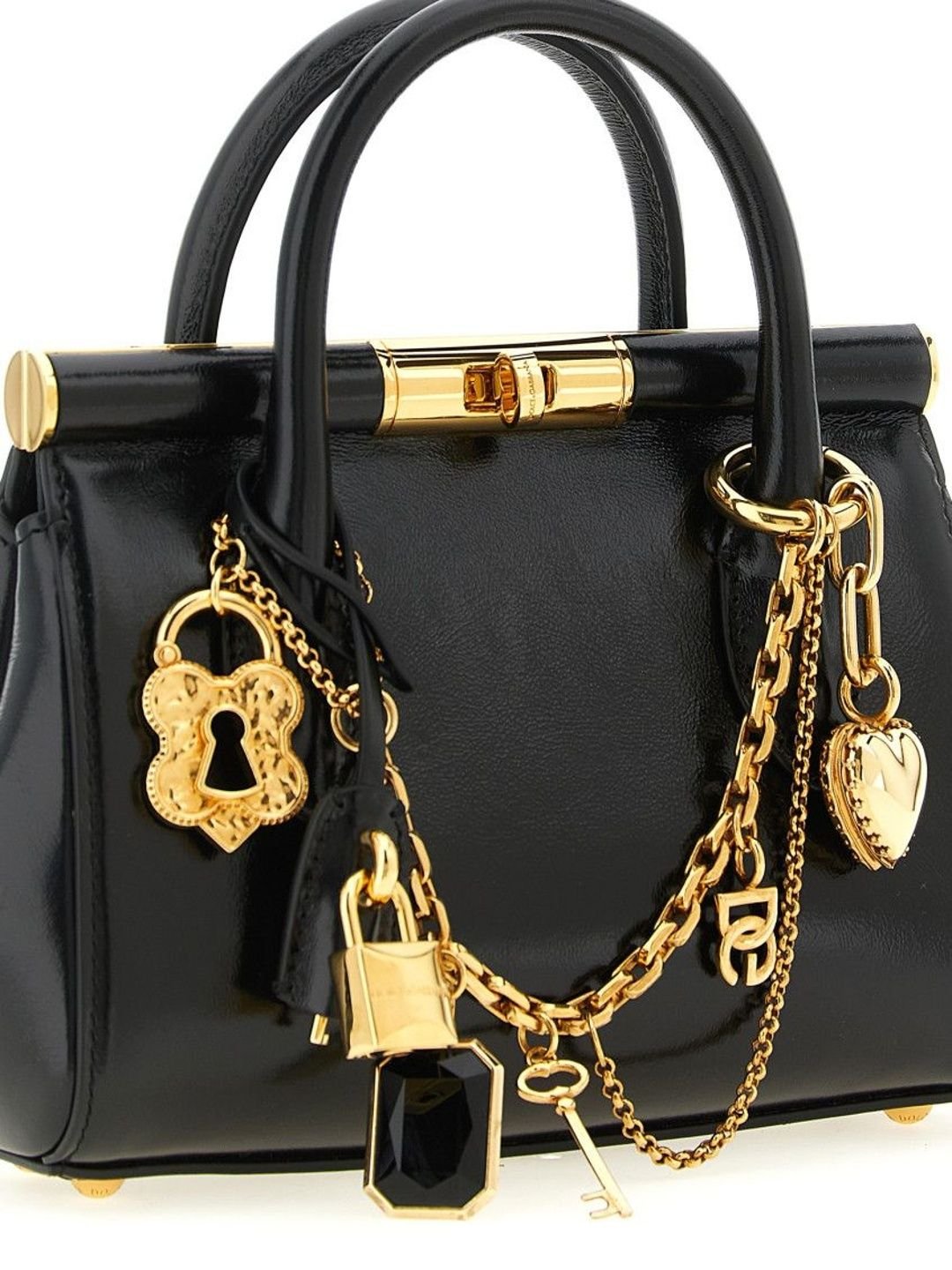 Dolce & Gabbana Black Marlene Mini Satchel - Image 3