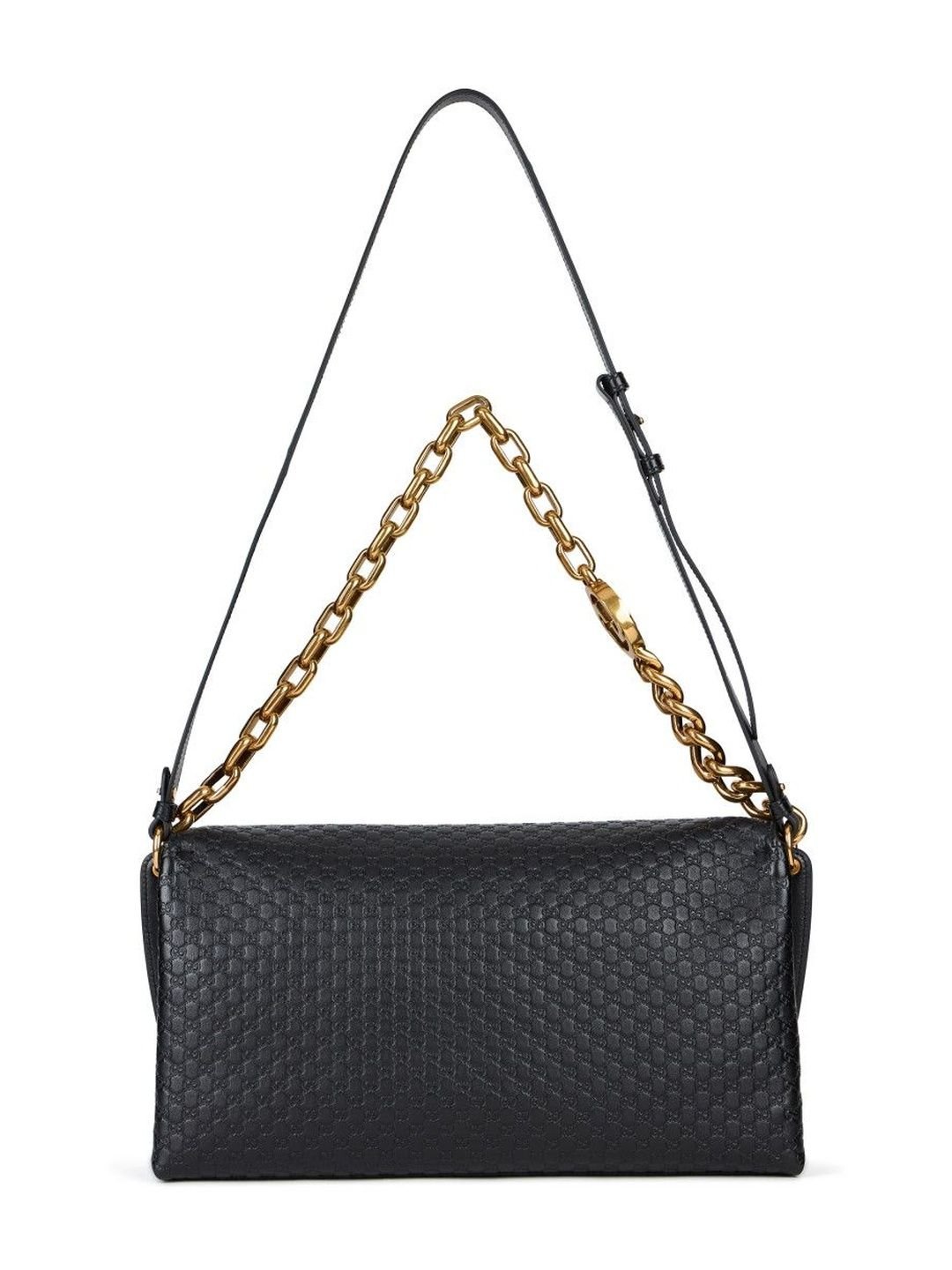 Gucci Black Logo Large Shoulder Bag - Image 3