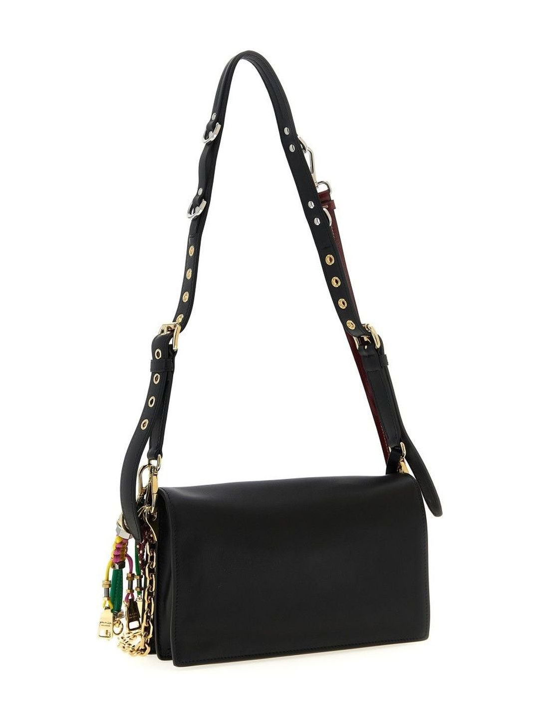 Prada Black Soft Sound Small Shoulder Bag - Image 2