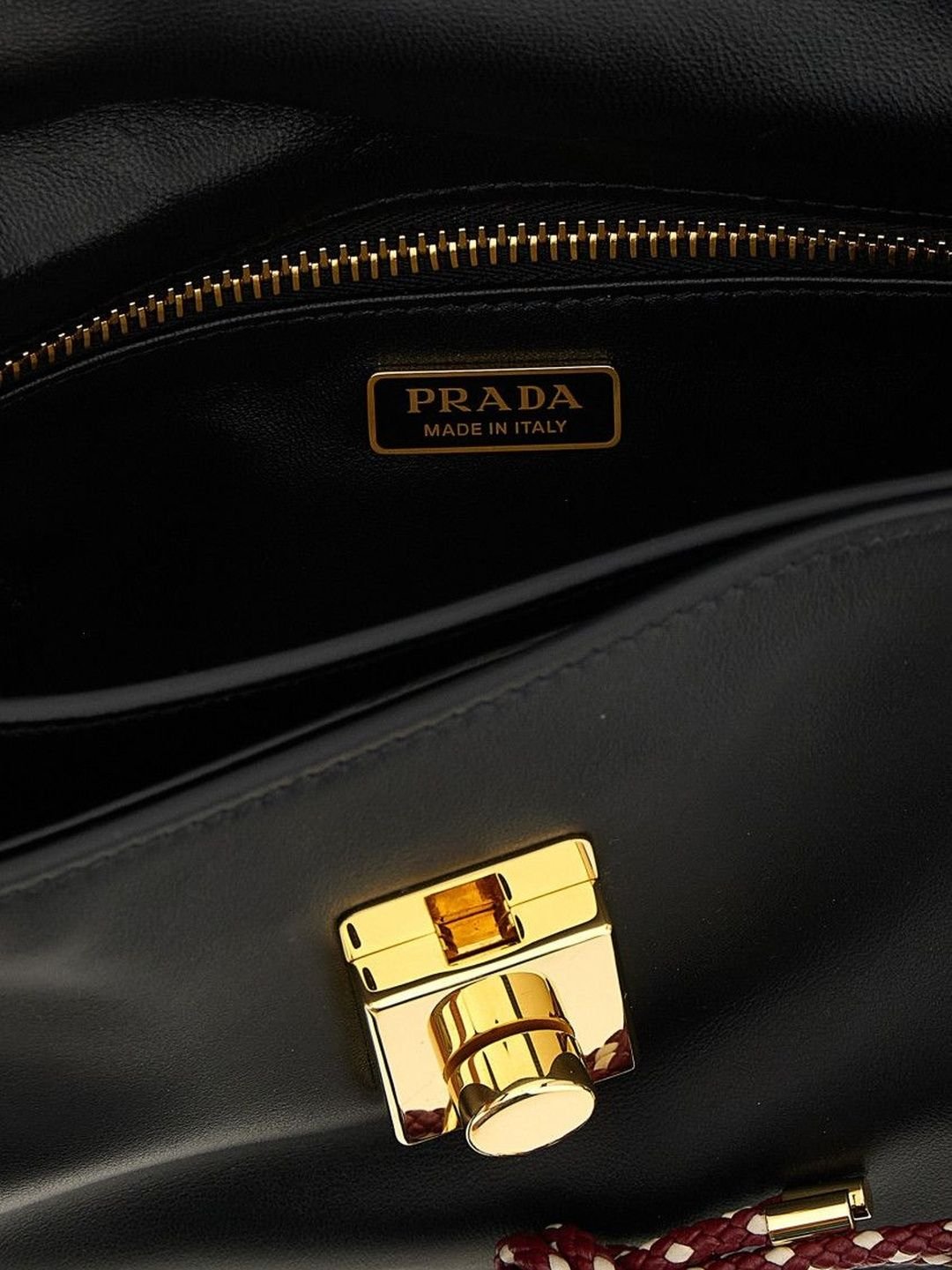 Prada Black Soft Sound Small Shoulder Bag - Image 4