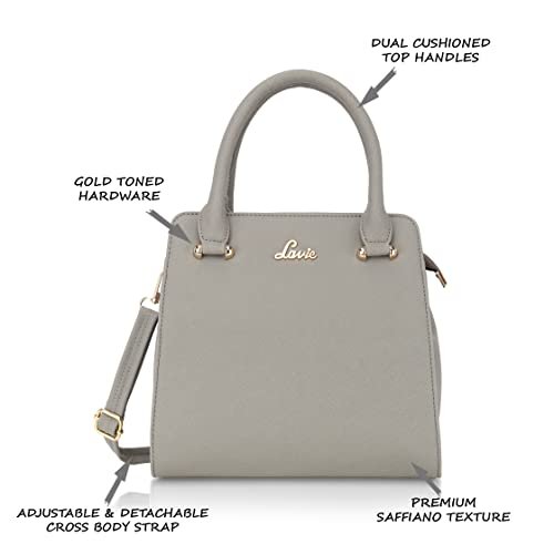 Lavie Women's Ushawu Satchel Bag | Satchel Handbag for Work | Ladies Purse | Stylish Shoulder Bag | Gift for Women - Image 3