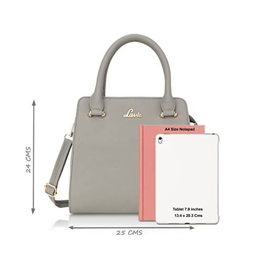 Lavie Women's Ushawu Satchel Bag | Satchel Handbag for Work | Ladies Purse | Stylish Shoulder Bag | Gift for Women - Image 4