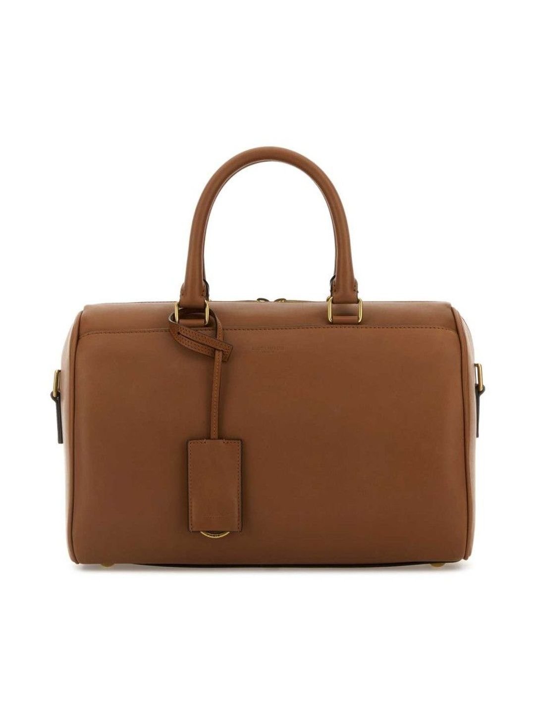 Saint Laurent Brown Logo Duffle Bag