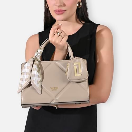 Lavie Luxe Women's Quaro26 Horizontal Small Satchel Handbag | Satchel Bag for Work | Ladies Purse | Stylish Shoulder Bag | Gift For Women - Image 2