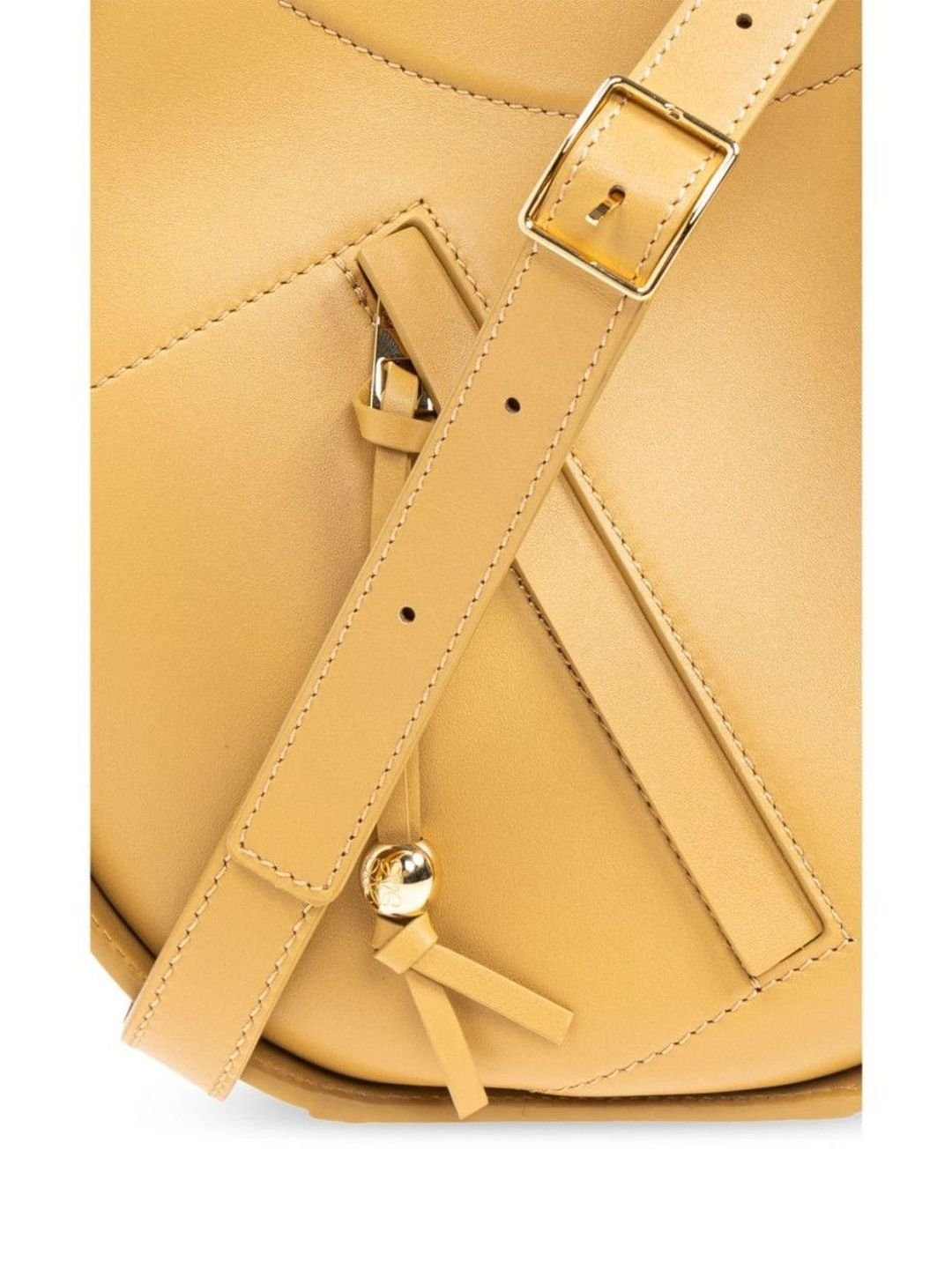 LOEWE Yellow Hammock Slice Crossbody Bag - Image 4