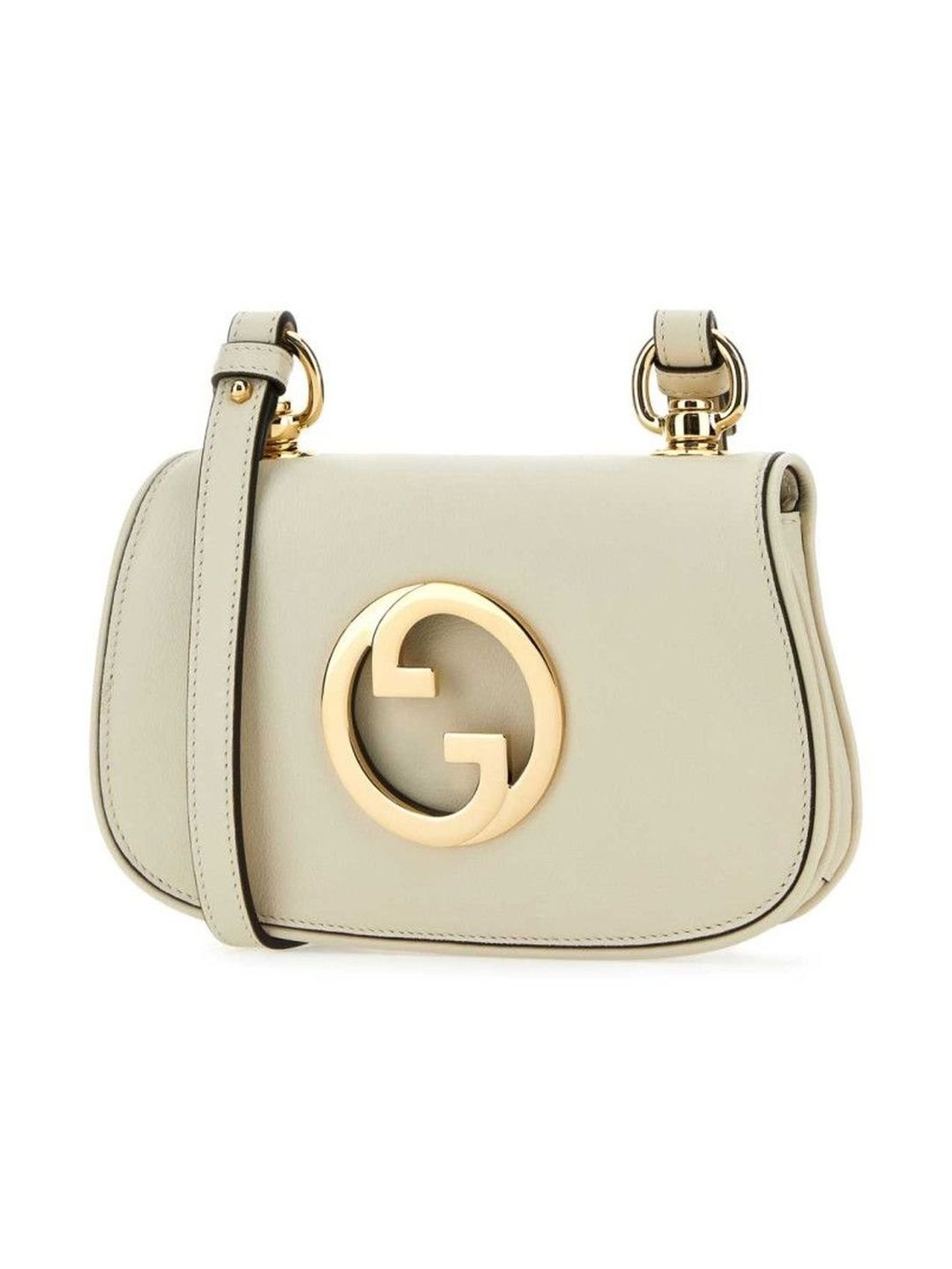Women Off White Leather Handbags - Image 2